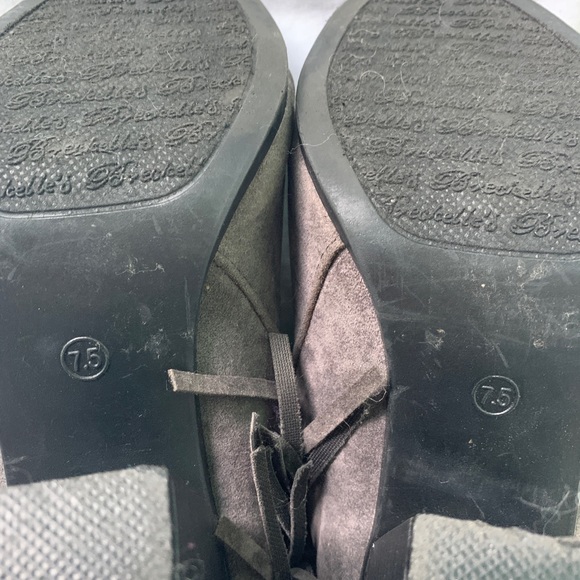 Gray fringe ankle boots - Picture 6 of 6